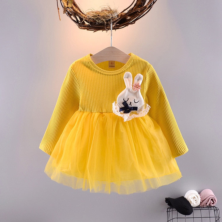 Cotton Toddler Pineapple Yarn Party Dress