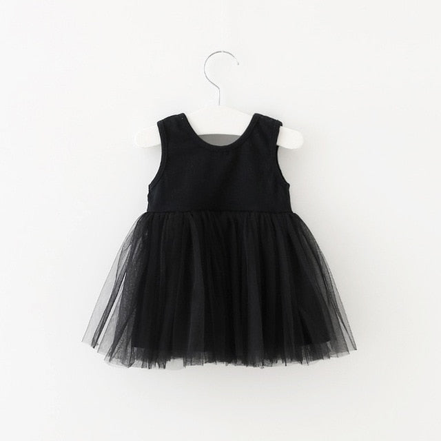 Sleeveless Baby Dresses Summer