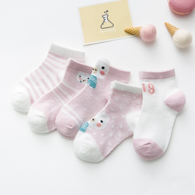 Baby Socks Cotton Mesh Cute