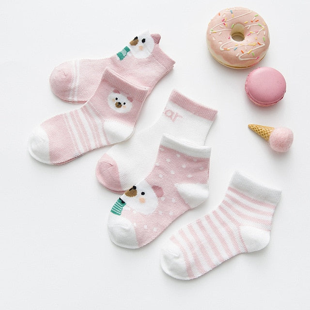 Baby Socks Cotton Mesh Cute