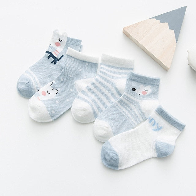 Baby Socks Cotton Mesh Cute