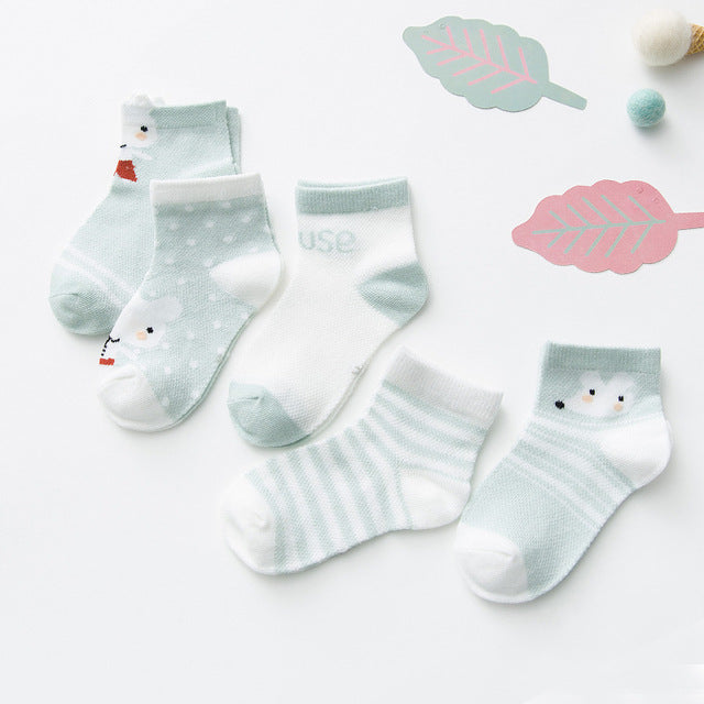 Baby Socks Cotton Mesh Cute