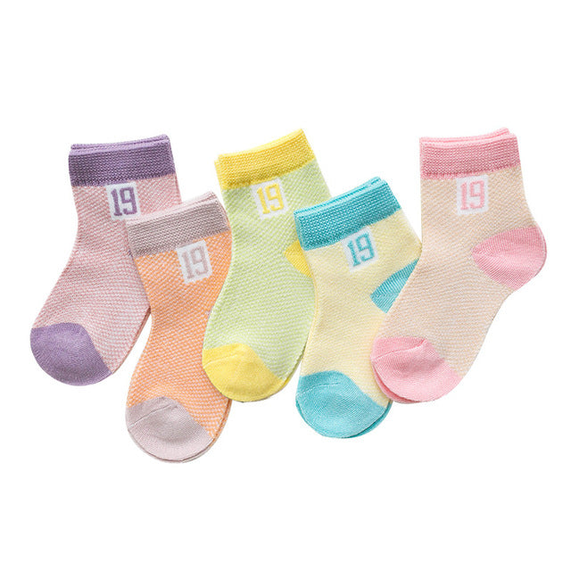 Baby Socks Cotton Mesh Cute